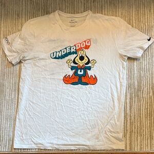 Nike White Underdog Graphic Tee